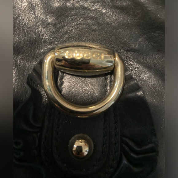 VINTAGE Gucci Black Shoulder Bag - Picture 4 of 7